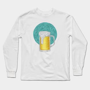 Beer painting Long Sleeve T-Shirt